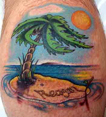 Looking for unique Water tattoos Tattoos? island with tree