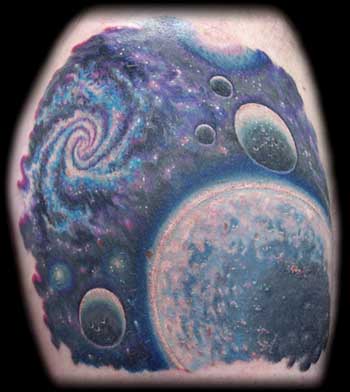 Looking for unique Tattoos? space cover-up