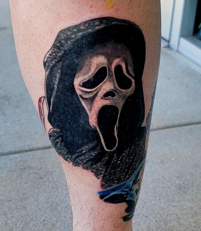 Ghostface by Steve Cornicelli : Tattoos
