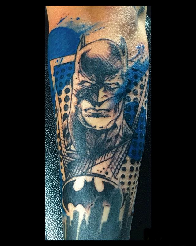Batman by Steve Phipps : Tattoos
